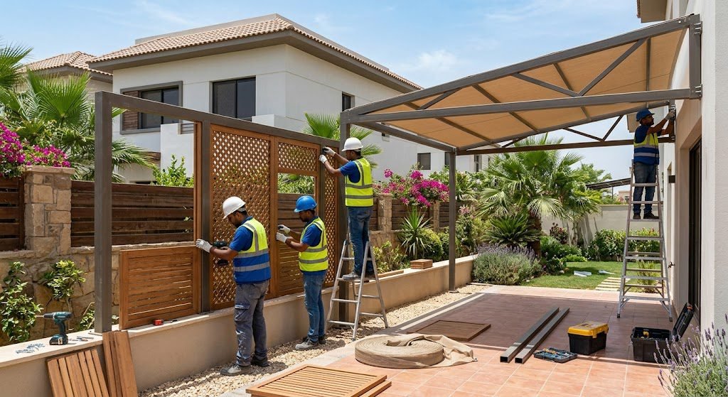 تركيب مظلات سيارات الرياض بتصاميم عصرية وخامات متينة لتوفير أقصى حماية للسيارات من أشعة الشمس والعوامل الجوية