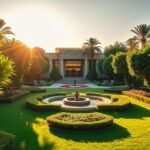 استراتيجيات العزل البصري وهندسة الكساء الأخضر: المرجع التقني المتقدم في تنسيق حدائق بالرياض وابتكار البيئات السكنية المستدامة